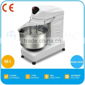 Electric Dough Kneader - 66 Liters, Digital Control, Double Speed, CE, HS50BD thumbnail-1