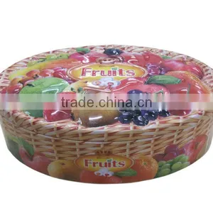 Oval Shape 3D Embossing Fruit Tin Can thumbnail-1
