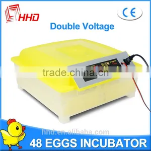 HHD Brand Upgrade Model Chicken Egg Incubator Machine Price for Sale YZ8-48 thumbnail-1