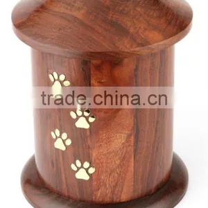 Exporter of Wooden Pet Urn Paw Inlay thumbnail-1