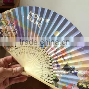 FD-155 High Quality Bamboo Fan thumbnail-3