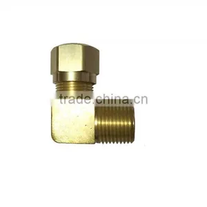 969 Male Elbow ,Air Brake Fittings for Nylon Tube, Brass Valve thumbnail-3