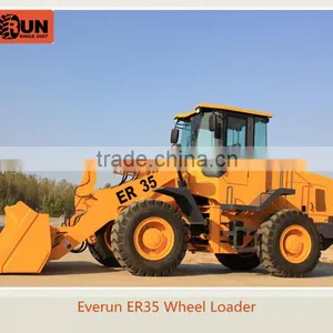 Qingdao Everun Brand New Condition ER35 Wheel Loader,Hydraulic Press Construction Machine With CE Approved thumbnail-2