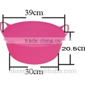 Plastic Bucket Tubs With Soft Handle < SG1605> thumbnail-1