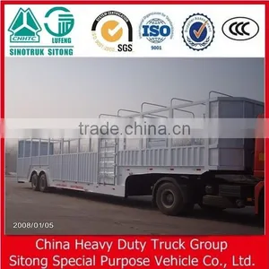 Jining 2 or 3 Axle Car Carrier Semi Trailer for Sale thumbnail-3