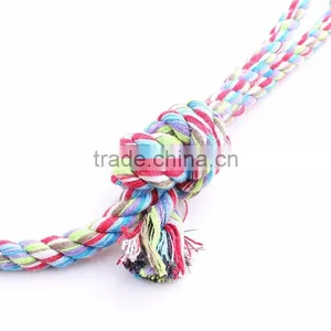Cotton Rope Hand Pull Long Tail Dog Toys Ball Small Size 30cm thumbnail-3
