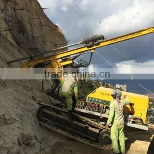 Slope Project Soil Nailing Track Bore Hole Drilling Machine CTQ-G140YF thumbnail-4