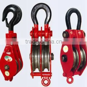 Heavy Duty Double Sheave Snatch Pulley Block thumbnail-2