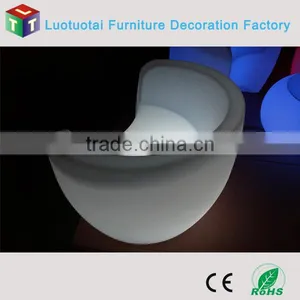 High Quality Lighting Led Furniture/ Color Changing Led Sofa / Rechargeable Outdoor Led Chair thumbnail-3