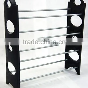 Store More Shoe Tower Space Saving Rack Shoe Storage With 4 Tier thumbnail-1