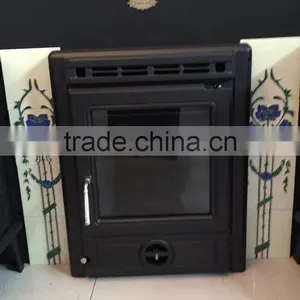 15KW CE Certificates High Quality Europe Style Large Size Decorative Wood Pellet Stoves Inserts HS-X15 thumbnail-2