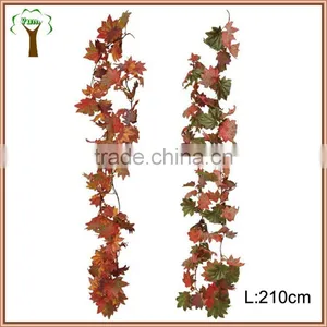 Artificial Maple Leaf Vine for Wall Decoration thumbnail-1