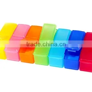7 Days Medication Pocket Plastic Pill Box thumbnail-1