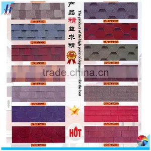 Hot Sale Roof Tile, Cheap Red Roofing Shingle, Fiberglass Asphalt Shingle Manufacturer thumbnail-4