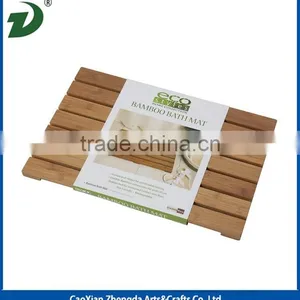 2016 New Design Anti Slip Wood Shower Mat thumbnail-2