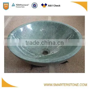 Natural India Green Stone Bowl thumbnail-1