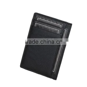 Rfid Business Leather Credit Card Hold and Genuine Leather Coin Purse thumbnail-3