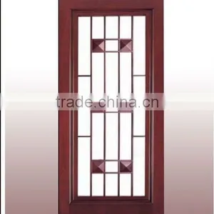 Good Quality Glass Insert Wood Interior Door thumbnail-3
