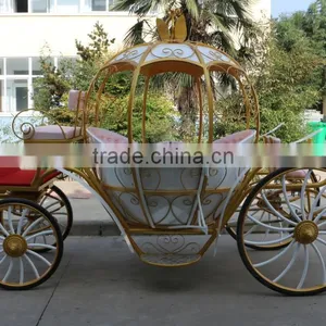 Wedding Horse Carriage for Sale Wedding Lighted Cinderella Carriage(BG11-M076) thumbnail-2