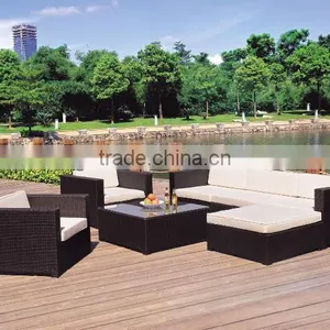Bisini Rattan Garden Furniture Hotselling Outdoor Garden Sofa Sets(BF10-R96) thumbnail-1