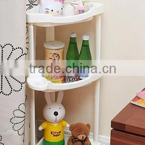 Plastic 3 or 4 Layers Bathrooms Tripod Shelf thumbnail-1