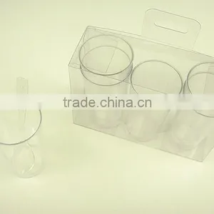 Plastic Transparent Round Cup/dish thumbnail-1