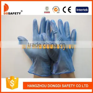 DDSAFETY Blue Vinyl Gloves Clear Type thumbnail-3