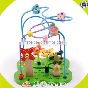 Wholesale High Quality Baby Wooden Toys Beads Most Popular Kids Wooden Toys Beads W11B057 thumbnail-1