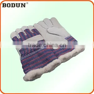 A2013 11" Full Palm Cowhide Leather Glove thumbnail-1