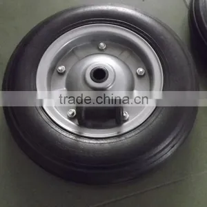 13inch Rubber Solid Wheel 3.00-7 Without Bearing thumbnail-3
