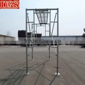 Galvanized Tubular Cross Braces 5x6'4" Walk Thru Scaffold Frame Package thumbnail-5