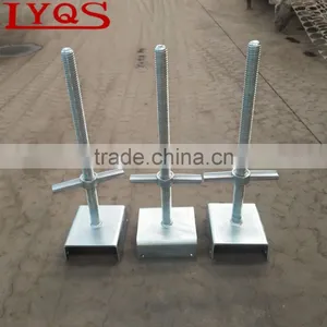 U Head Base Jack Hollow and Solid Scaffolding Steel Screw Base Jack for Construction thumbnail-1