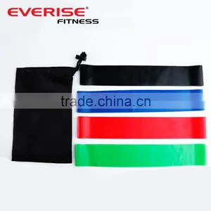 100% Natural Latex Resistance Loop Bands -BEST Set of 4 Home Fitness Exercise Bands for Workout thumbnail-1