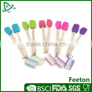 Mini Spatula and Spoon Silicone Tool Set thumbnail-1