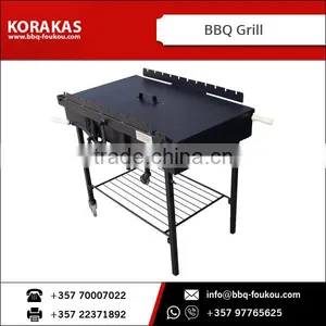 Commercial Smoker Barbecue Grills, Charcoal Burning BBQ Grill Machine thumbnail-1