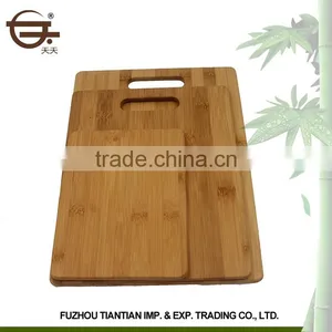 Wholesale Various Size Eco-friendly Square Bamboo Meat Bamboo Cutting Board thumbnail-4