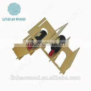 Foldable Wooden Wine Bottle Display,portable Wooden Wine Display thumbnail-2