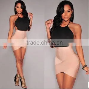 Sexy Women Sleeveless Party Dress Evening Cocktail Casual Mini Dress thumbnail-1