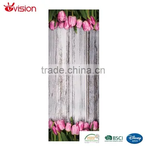 Tulip Digital Print Table Runner Decoration ,mat Place,four Pcs Set,BSCI Factory thumbnail-2