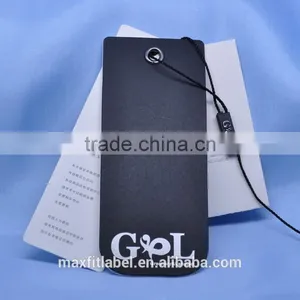 2017 China Custom Jeans Plastic Hang Tag With String thumbnail-3