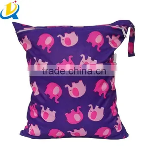 Newest Design Double Zippers Wholesale Colorful Diaper Bag Baby thumbnail-5