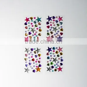 2017 DIY Diamond Rhinestone Adhesive Custom Acrylic Diamond Sticker thumbnail-1