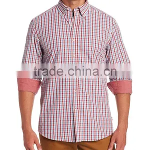 OEM 2016 New Style Wholesale Plaid Men's Plaid Flannel Shirt thumbnail-1