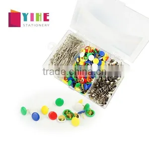 Suit Stationery Customizable Metal Flat Shape Thumbtack Metal Office Clip thumbnail-1