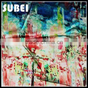 16MM Big Shop Sign Airbrush Silk Elastic Satin Material,wholesale Mulberry Silk Dresses and Cheongsam Fabric thumbnail-2