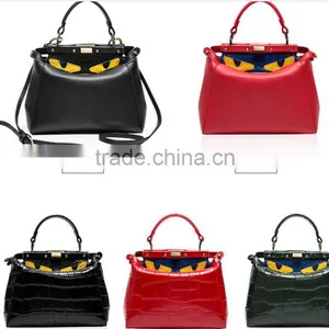 2016 New Handbag Bag Shopping Monster Leather thumbnail-1