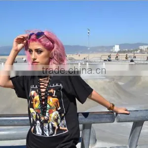 European and American Fashion Guns and Roses Printing Bands T-shirt thumbnail-2