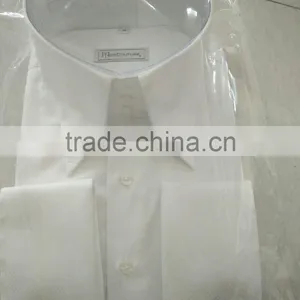 High Collar French Cuff Men Shirts thumbnail-1