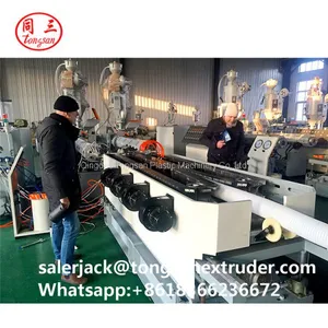 50-250mm HDPE PVC Double Wall Corrugated DWC Pipe Production Line thumbnail-2