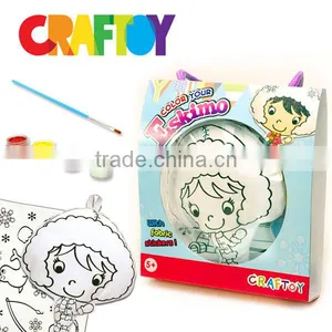 Color Your Culture Doll Charm Make Your Own Doll Diy Toy Coloring Kit thumbnail-1